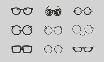 vetor livre de acessórios ópticos de óculos