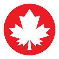 Logotipo de vetor Outono Maple Leaf