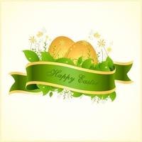 Happy Easter Vector Background
