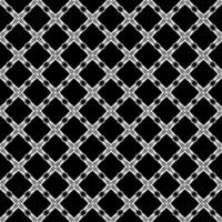 textura padrão preto e branco. design gráfico ornamental bw. ornamentos de mosaico. modelo de padrão. ilustração vetorial. vetor