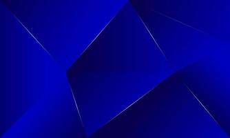 triângulos de polígono azul abstrato forma de fundo com estilo de luxo de efeito de iluminação. ilustração vetorial design conceito de tecnologia digital. vetor