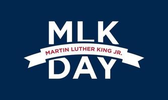 Martin Luther King jr. fundo do dia. banner, pôster, cartão de felicitações. vetor