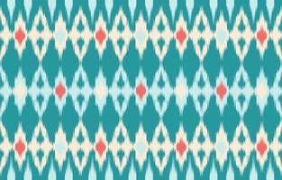 lindo pastel ikat étnico. sem costura padrão em bordados tribais, folclóricos e estilo mexicano. print.design de ornamento de arte geométrica asteca para tapete, papel de parede, roupas, embrulho, tecido. vetor