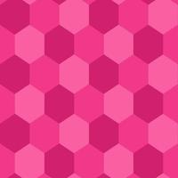 padrão sem costura hexágono de tons rosa perfeito para plano de fundo ou papel de parede vetor