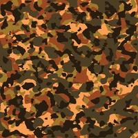 padrão uniforme de camuflagem do exército militar vetor