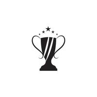 ícone de logotipo de vetor de troféu ícone de logotipo de troféu de campeões para modelo de logotipo de prêmio vencedor