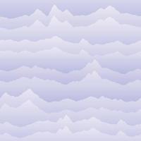 fundo abstrato do horizonte de montanha ondulada. padrão sem emenda de efeito cardio. textura de onda de movimento dinâmico vetor