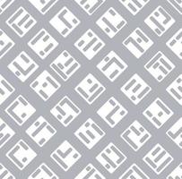 abstrato elegante sem costura padrão. abstrato geométrico com linhas diagonais. papel de parede ornamental quadrado moderno elegante vetor