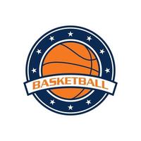 vetor de basquete, vetor de logotipo do esporte