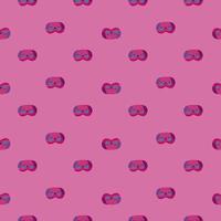 cabeça de cachorro pouco padrão geométrico de cor rosa no fundo rosa. elemento de design gráfico de crianças para diferentes fins. vetor