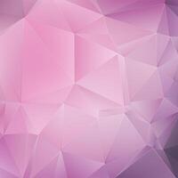 Fundo geométrico de cristal rosa vetor