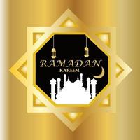 ramadhan kareem vector design moderno