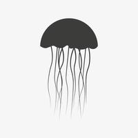 vetor de ícone de água-viva. ilustração de medusa