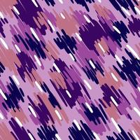 fundo de vetor sem costura roxo com manchas abstratas e traços diagonais