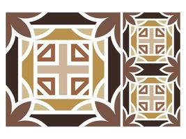 padrão sem costura moderno design geométrico colorido azulejo grátis vetor
