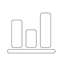 Ilustração em vetor simples diagrama gráfico ícone