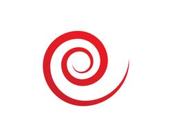 logotipo do círculo e símbolos Vetores