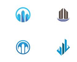 Design de logotipo de propriedade e construção