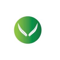 modelo de ilustração vetorial de logotipo de aloe vera vetor