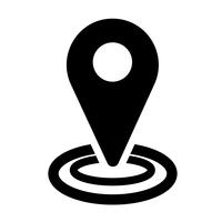 Vetor de ícone de localização