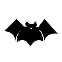 Vetor de ícone de morcego