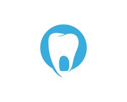 Logo dental modelo ilustração vetorial vetor