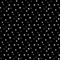 céu estrelado visão noturna das estrelas fundo preto escuro padrão sem emenda vetor