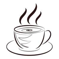 ícone da xícara de café vetor