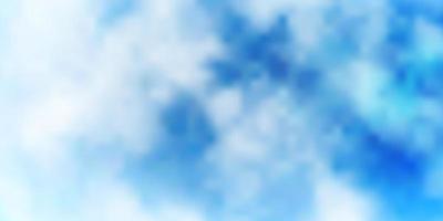 textura vector azul claro com céu nublado.