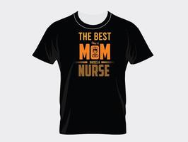 o melhor tipo de mãe cria uma enfermeira vetor
