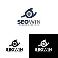 logotipo seo win vetor