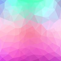 vetor abstrato poligonal irregular - padrão de baixo poli triângulo - luz cores pastel de bebê