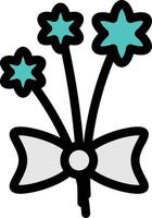 ilustração vetorial de flor em um fundo. símbolos de qualidade premium. ícones vetoriais para conceito ou design gráfico. vetor