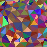 fundo abstrato multicolor composto por triângulos vetor