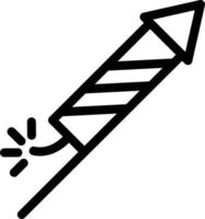 ilustração vetorial de foguete em um fundo. símbolos de qualidade premium. ícones vetoriais para conceito ou design gráfico. vetor