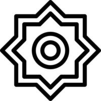 ilustração vetorial árabe em um fundo. símbolos de qualidade premium. ícones vetoriais para conceito ou design gráfico. vetor