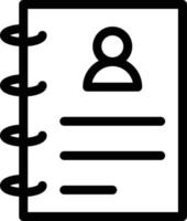 ilustração vetorial de contatos em um fundo. símbolos de qualidade premium. ícones vetoriais para conceito ou design gráfico. vetor