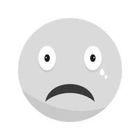 Vector Cry Emoji ícone