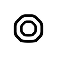 abstrato símbolo plano moderno simples vetor