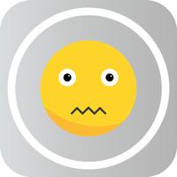 Vector silencioso ícone Emoji