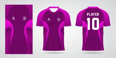 modelo de design de camisa esporte vetor