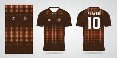 modelo de design de camisa esporte vetor