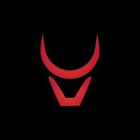 design de logotipo de linha red bull vetor