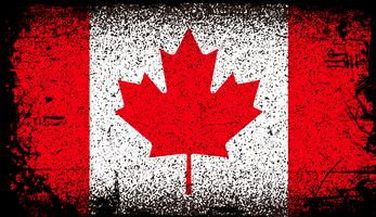 Bandeira do grunge de Canadá