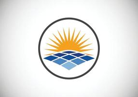 design de logotipo de sol criativo abstrato, logotipo de sol de verão, símbolo de sinal de ícone de sunburst vetor