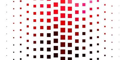 pano de fundo vector rosa e vermelho escuro com retângulos.