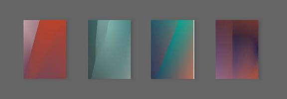 ilustração de fundo abstrato cor brilhante com textura de gradiente de linha para design de capa dinâmica mínima. modelo de pôster vetor