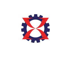 X Logo Template vector ícone do design
