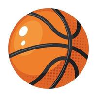 balão esporte basquete vetor