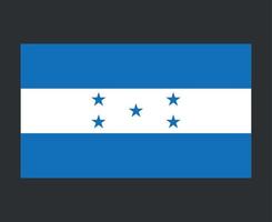 honduras bandeira nacional américa do norte emblema símbolo ícone ilustração vetorial elemento de design abstrato vetor